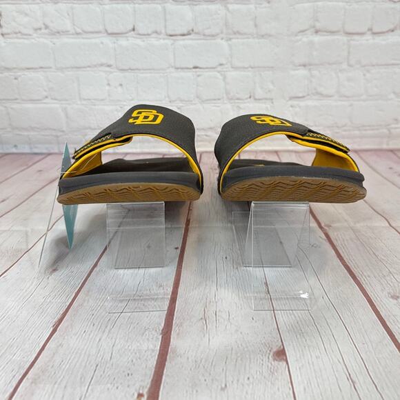 Reef Fanning x MLB San Diego Padres Slides Sandals With Bottle Opener Mens Sz 13 main image 9
